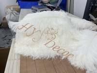 Vente en gros de plumes d'autruche pour décoration de mariage 50-55cm 60cm 70-75cm crème rose blanc noir plume d'autruche centre de table