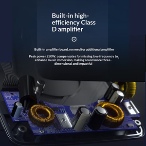 Haman FEEL 700 Dual Coil 125W Heavy Active Subwoofer for Car Audio Slim Seat <b>Small</b> <b>Speaker</b> for - Product Image 4