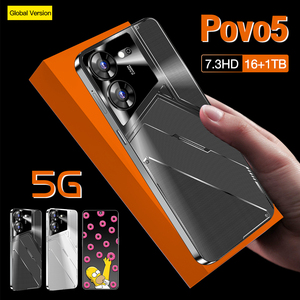 Nuovo Smartphone Pova <span class=keywords><strong>5</strong></span> 5G con Schermo AMOLED HD da <span class=keywords><strong>7</strong></span>,3 Pollici, Batteria Grande, 16GB+1TB, Telefono Android Dual SIM con Supporto Francese - Product Image 5