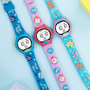 Montre numérique sportive pour enfants, étanche, à impression de dessins animés, vente en gros d'usine Mingrui en Chine - Product Image 5