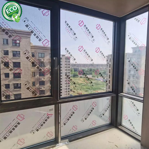 หน้าต่างบานเลื่อนแบบกันเสียงทันสมัย ทำจากอลูมิเนียมอัลลอยด์และเหล็ก พร้อมระบบกันแรงกดด้านข้าง - Product Image 2