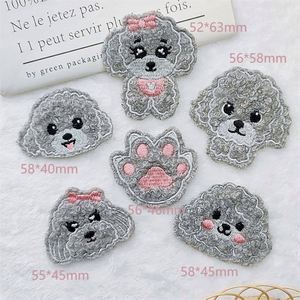 Nouvelle Patch Brodé Autocollant en Peluche Motif Chien Teddy Mignon pour Décoration - Product Image 2