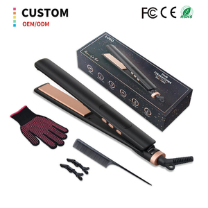 Plancha de Pelo Profesional con Revestimiento Cerámico <span class=keywords><strong>para</strong></span> Salón, Equipo de Peinado <span class=keywords><strong>para</strong></span> Mujer, Plancha de Pelo <span class=keywords><strong>para</strong></span> Uso Doméstico - Product Image 1