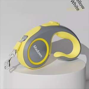 <span class=keywords><strong>Laisse</strong></span> de chien de luxe <span class=keywords><strong>3</strong></span> <span class=keywords><strong>m</strong></span> 5 <span class=keywords><strong>m</strong></span> corde de Traction pour animaux de compagnie extérieure ABS <span class=keywords><strong>laisse</strong></span> d'exposition de chien contrôlable rétractable automatique avec poignée - Product Image 6