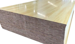 Tablero de bloque laminado de <span class=keywords><strong>melamina</strong></span> de 18mm/tablero de bloques <span class=keywords><strong>Color</strong></span> <span class=keywords><strong>madera</strong></span> blanca E0 E1 Pino Malaca Núcleo de álamo para muebles de gabinete Armario - Product Image 6