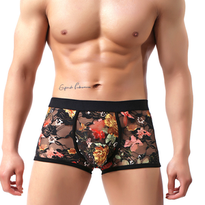 All'ingrosso <span class=keywords><strong>Boxer</strong></span> slip da <span class=keywords><strong>uomo</strong></span> biancheria intima Sexy trasparente <span class=keywords><strong>Boxer</strong></span> da <span class=keywords><strong>uomo</strong></span> Spadex traspirante <span class=keywords><strong>Boxer</strong></span> breve - Product Image 6