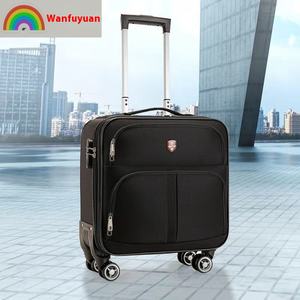 Maleta de Viaje Ligera de 18 Pulgadas, Mini Maleta con Ruedas, de Tela Oxford y Poliuretano, Equipaje de Mano con Ruedas Giratorias - Product Image 4