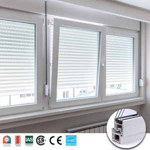 Energy star qualifié économe en énergie fenêtres upvc à double vitrage fenêtres à battant de remplacement fenêtres en plastique pvc vinyle - Product Image 4