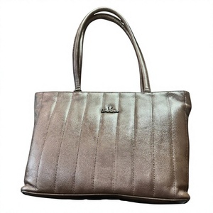 Sac à main pour femme en cuir véritable BS INTERNATIONAL, durable, imperméable, élégant, de qualité supérieure, fermeture éclair 100%, pliable - Product Image 1