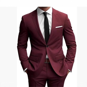 Blazer <span class=keywords><strong>de</strong></span> Hombre <span class=keywords><strong>de</strong></span> Alta Gama, <span class=keywords><strong>Color</strong></span> Sólido, Estilo Casual y <span class=keywords><strong>de</strong></span> Negocios, <span class=keywords><strong>para</strong></span> Novios y Bodas, Chaqueta <span class=keywords><strong>de</strong></span> Traje - Product Image 1
