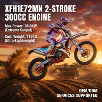Moto tout-terrain à essence 2 temps 200-400CC, Dirtbike KEWS K24 38.6kW 120km/h, Enduro forestier, Trail, Course hors route
