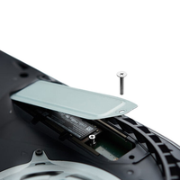 SSD Solid Stated Kit de vis de disque dur remplacement de réparation pour PS5 Console disque dur HDD vis de fixation tournevis et entretoise
