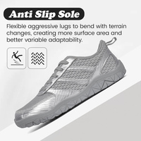 Baskets d'extérieur unisexes pour hommes et femmes, chaussures pieds nus larges et larges à la mode, chaussures de marche minimalistes pour hommes et femmes