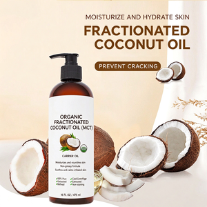 Aceite de Coco Fraccionado de Marca Privada, Hidratante, Suavizante, para el Cuidado del Cabello y el Cuerpo - Product Image 3
