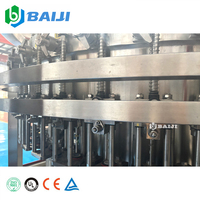 Équipement de remplissage de boissons gazeuses BaiJI pour usine de production de boissons gazeuses en bouteille PET pour ligne d'usine complète
