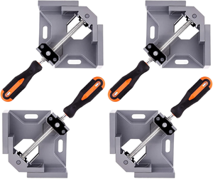 ANGHUA 90 Derece Sağ Açı Kelepçesi Alüminyum Alaşımlı Köşe Kelepçesi Ağaç İşleme Resim Çerçevesi Dolap Montaj Aracı - Product Image 3