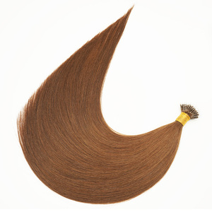 Bán buôn Cao Cấp ĐÔI rút ra Nano tip phần mở rộng tóc Trinh Nữ lớp biểu bì Remy tóc con người Pre ngoại quan Brazil tóc 1 gói - Product Image 4