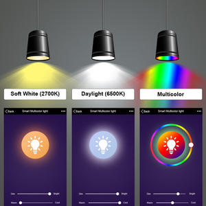 RGBCW 디밍 토닝 전구 와이파이 낙서 스마트 라이프 A60 전구 라이트 작은 도매 RGB + 전구 램프 가정용 에너지 절약 램프 - Product Image 4