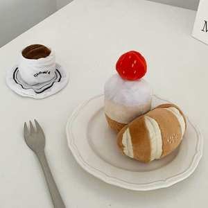 ของเล่นสัตว์เลี้ยงแบบใหม่จากเกาหลี เป็นมิตรกับสิ่งแวดล้อม สำหรับช่วงบ่าย ช่วยให้สัตว์เลี้ยงกินช้าลง มีเสียง ตุ๊กตาขนนุ่มสำหรับสุนัขและแมว ฝึกดมกลิ่นหาอาหารซ่อน สำหรับสัตว์เลี้ยง ส่งออก - Product Image 5