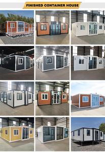 Magasin de crème glacée préfabriqué en acier Casas Prefabricadas Madera 60m petite <span class=keywords><strong>maison</strong></span> bureau de vente conteneur d'expédition de 20 pieds avec garage - Product Image 6