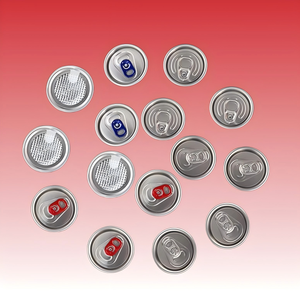 500ml PET透明飲料缶、カスタムロゴホットスタンプ加工、イージーオープン蓋付き、ソフトドリンク＆ウォーターボトル - Product Image 3