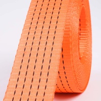 Sangles d'arrimage à cliquet en polyester haute résistance avec crochets, sangles de fixation de cargaison haute capacité pour camions et remorques