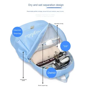 High-End <b>Backpack</b> for Travel Lightweight Dry Wet Separation Sports Training Bag Waterproof Polyester for Swimming - Product Image 2