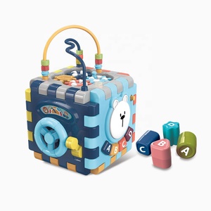 Learning <strong>Cube</strong> Educational Toys Activity <strong>Cube</strong> Baby Cognition Polyhedron Six-sided Box Montessori Logic Beads Maze Training <strong>Game</strong> - Product Image 4