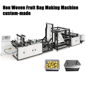 Fully Automatic Non Woven Shopping Bag Making Machine High Speed Carry Bag Reusable Supermarket Pp Handbags Cutting Machine