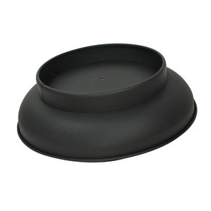<b>Fire</b> Pit Ring Black 58x16.5cm Portable Wood Burning Outdoor Patio Stove - Product Image 5
