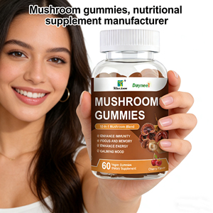 Gomitas de Hongos Winstown Daynee, Suplemento Nutricional para la Memoria y la Concentración, Melena de León, Cordyceps Sinensis, Ganoderma, Gomitas Veganas de Hongos - Product Image 1