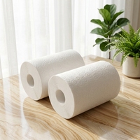 Papier essuie-tout et serviettes de cuisine de qualité supérieure, rouleau jumbo de luxe, 1 pli, Chine