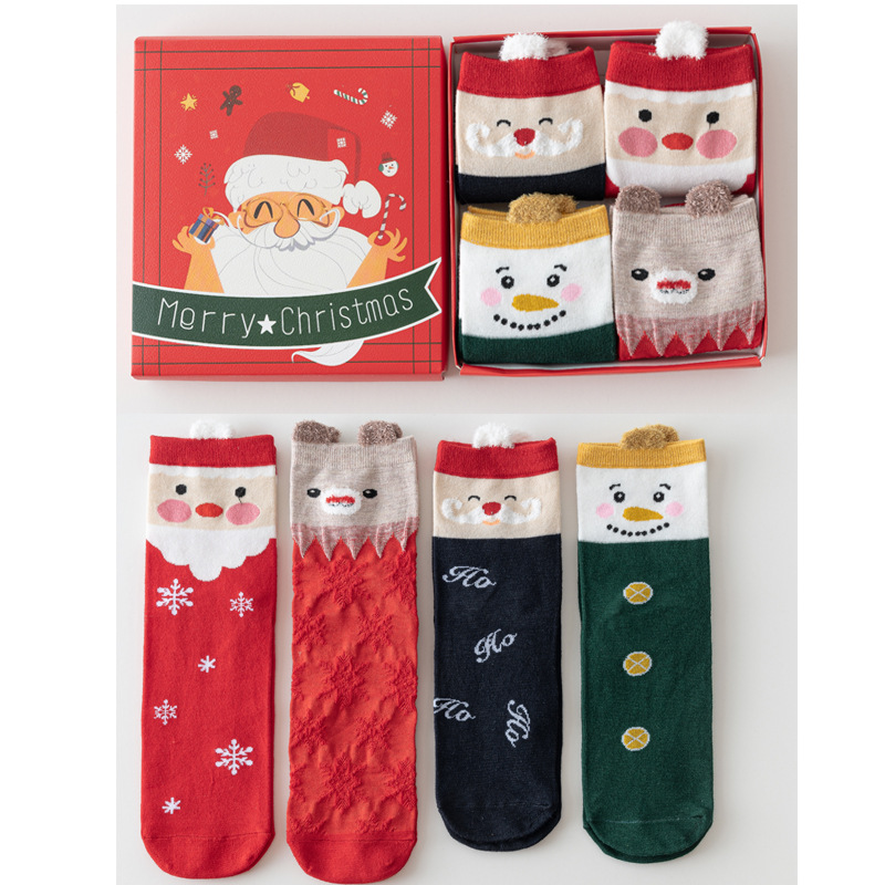 Red Snow Man K 1 boîte contient 4 paires