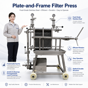 Fabricantes de Filtros de Placas y Marcos Ace Plate and Frame, Máquina Filtradora de Aceite de Cocina Usado - Product Image 3