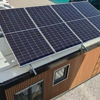 Panneau solaire monocristallin 550W 580W 620W 625W 182mm demi-cellule PERC pour système solaire commercial