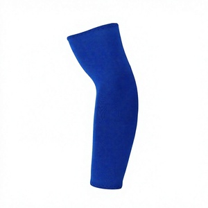 Manguitos de Ciclismo Unisex Azules con Protección Anti-UV, Talla Adulto, Lisos, de Poliéster Transpirable, para Deportes - Product Image 1