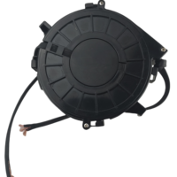 Enrollador de Cable Retráctil Automático de 4 Núcleos DYH-1806, Cable USB TPE de 1.5m, Cable de Extensión de Alimentación para Telecomunicaciones, Conector C9, Resistente al Fuego