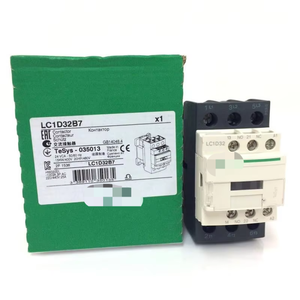 LC1D32B7 3P 32A 24V Tesys AC Contactor Nuevo Original Listo Stock Automatización industrial PAC PLC dedicado - Product Image 1