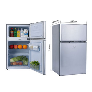 <span class=keywords><strong>Réfrigérateur</strong></span> à congélateur supérieur en acier inoxydable 108L, design moderne pour la maison, l'hôtel, <span class=keywords><strong>réfrigérateur</strong></span> extérieur - Product Image 3