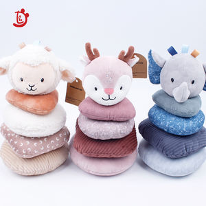 ของเล่นเด็กวงกลมแบบสั่นของเล่นการ์ตูนช้างของเล่นเด็กตุ๊กตารูปสัตว์ - Product Image 1