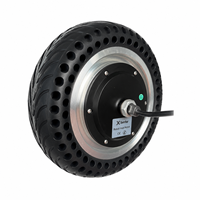 Moteur servo moyeu haute précision 10 pouces avec encodeur 4096, 36V 300W 110 tr/min, faible vitesse, charge utile 250 kg, ensemble d'entraînement pour châssis AGV intelligent