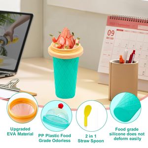 Vaso para Hacer Granizados, Vaso Mágico para Hacer Smoothies Congelados Rápidamente, para Hacer Batidos Caseros, Helados, Vaso Refrigerante Portátil - Product Image 4