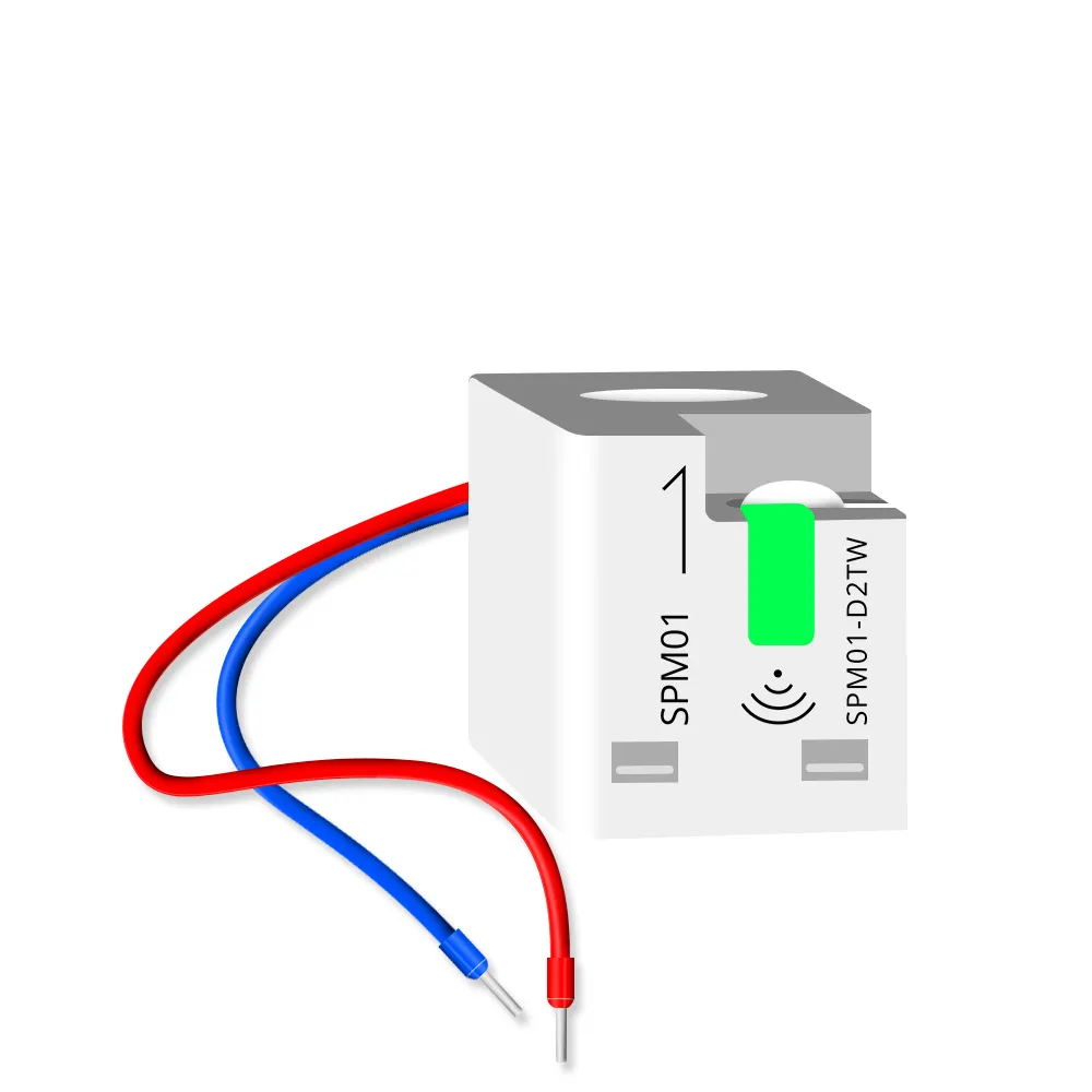 Zemismart Tuya ZigBee Wifi Mini Năng Lượng Meter Điện Màn Hình Cảm Biến Thời Gian Thực Đo Zigbee2mqtt Nhà Trợ Lý Điều Khiển 63A