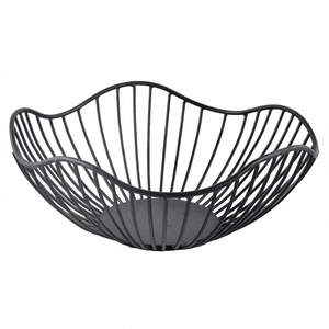 Cesta de metal verde para cocina, soporte para cesta de frutas, cesta de frutas de alambre, decoración moderna de acero inoxidable a precio mayorista - Product Image 1