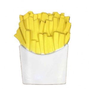 Jouet anti-stress en mousse PU en forme de frites décoratives, personnalisable avec logo, pour la décoration alimentaire - Product Image 2