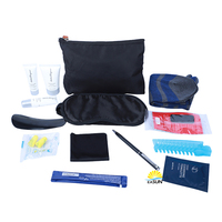 Kit d'hygiène dentaire de luxe pour avion, vente en gros à prix d'usine, trousse de toilette de voyage pour compagnies aériennes