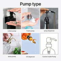 Échantillon gratuit Pompe à sirop en plastique 28 400 Compatible Bec verseur Lotion Pompe à gallon Bouteille de sirop pour distributeur de liquide Sirop