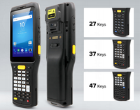 Chainway C61 4 بوصة Android13/11 UHF ماسح الباركود المحمول باليد مع 27/way للمخزون