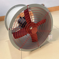 Ventilateur axial électrique antidéflagrant à roulement à billes VO 06-300, pales en fonte, OEM ODM 380V-660V