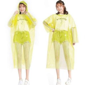 Impermeable Largo Personalizado con Logotipo, Desechable, Grueso, Ampliado, Impreso en Serigrafía, Portátil, Transparente, Resistente a la Lluvia - Product Image 3